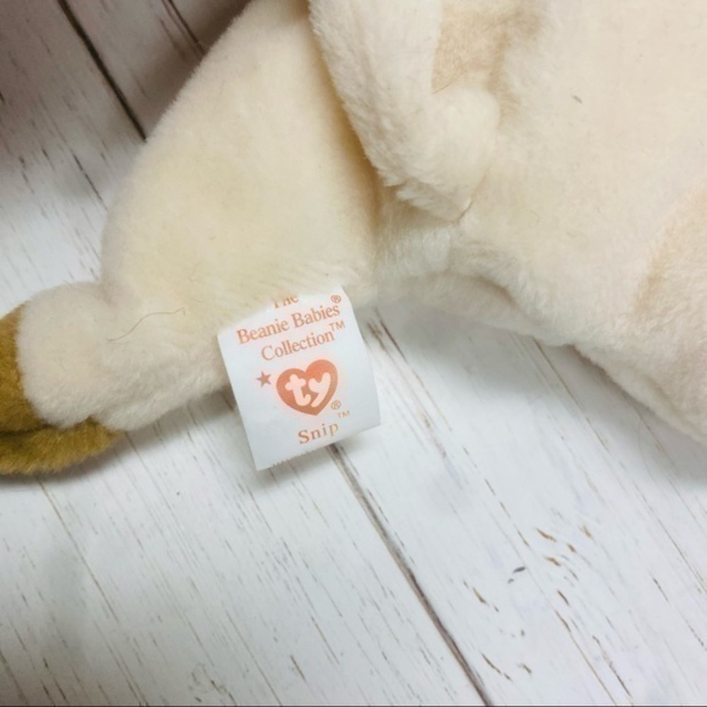 Rare,Ty Beanie Babies Collection Snip Siamese Cat Retired Errors 1996 Retired. - Picture 8 of 9
